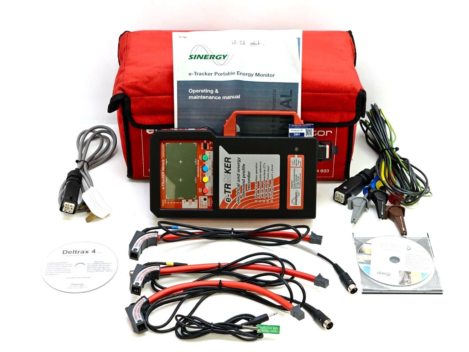 SINERGY e-TRacKER Mk2a/b Electricity & Energy Demand Monitor Recorder