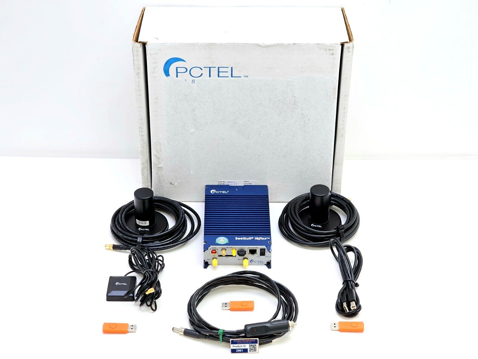 PCTel SeeGull IBflex 570 MHz - 3.8 GHz Scanning Receiver 08900 OP635 LTE 2x2/4x2