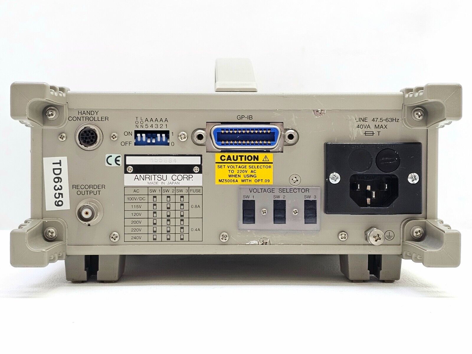 Anritsu Optical Power Meter ML9001A