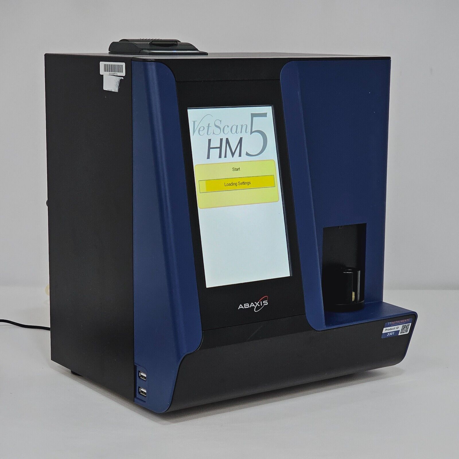 Abaxis VetScan HM5 Veterinary Hematology Analyzer with Accessories