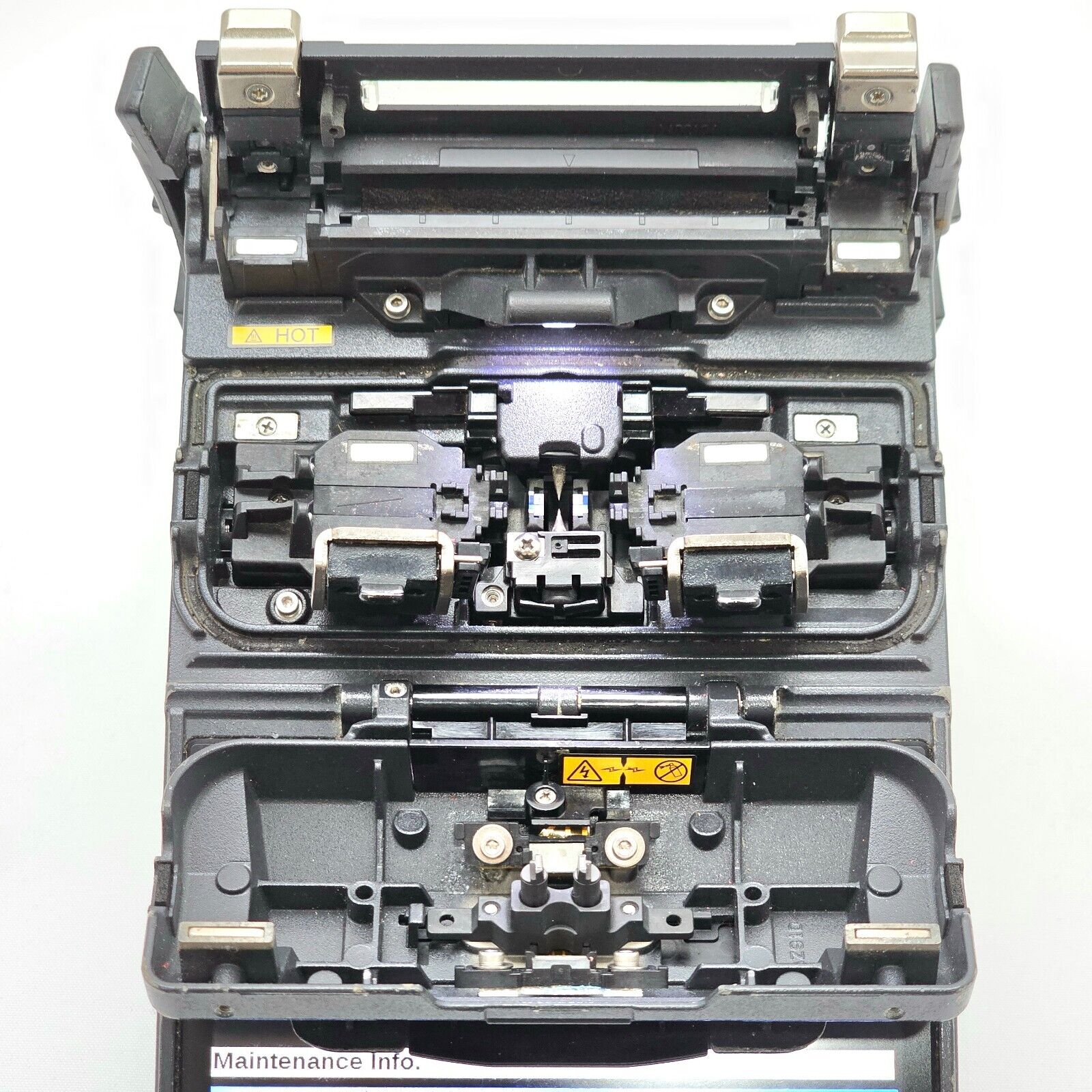 Fujikura 22S Fiber SM MM Splicer w/ CT-30 Cleaver & Fiber Clamps 250 ARC 4762