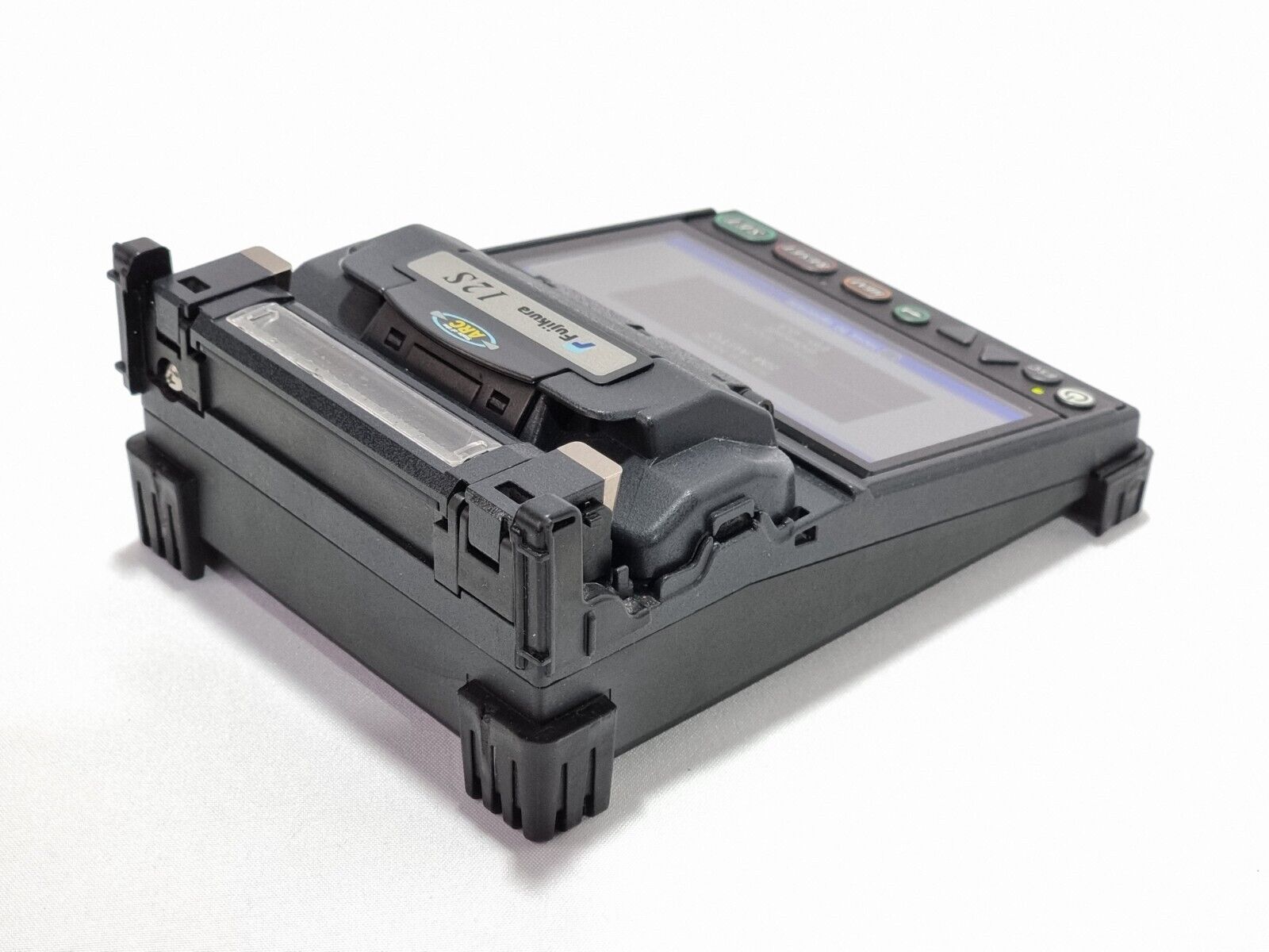 Fujikura 12S SM MM Fixed V-Groove Fiber Optic Fusion Splicer + 250 Fiber Holders