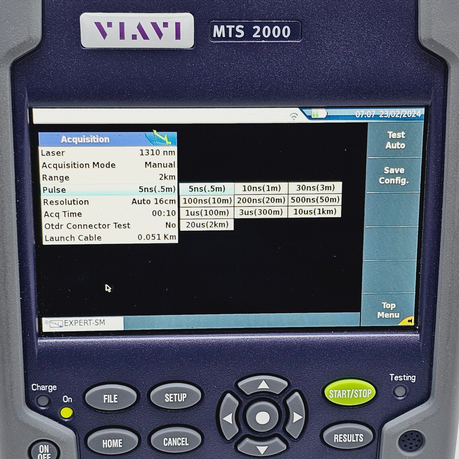 Viavi JDSU MTS 2000 + 4136 FMP2 1310/1550 & 1625 Filtered PON OTDR 46/45/44 dB