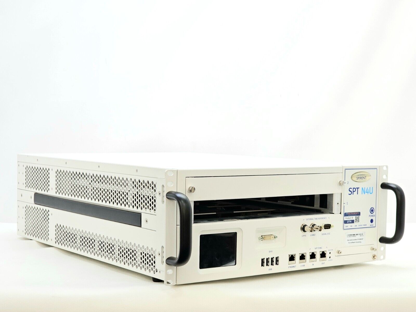 Spirent SPT-N4U-220 2-Slot Chassis Base Model CHS-N4U REV. A3 SPT N4U