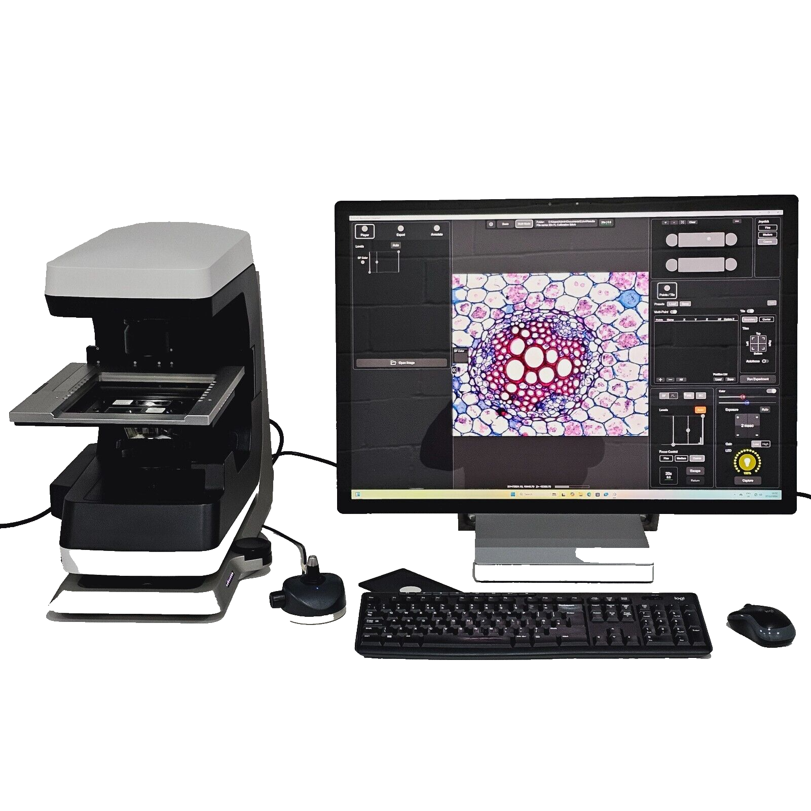 ECHO Revolution RON-B Automated Microscope with 4X Objectives & Chroma Optical F