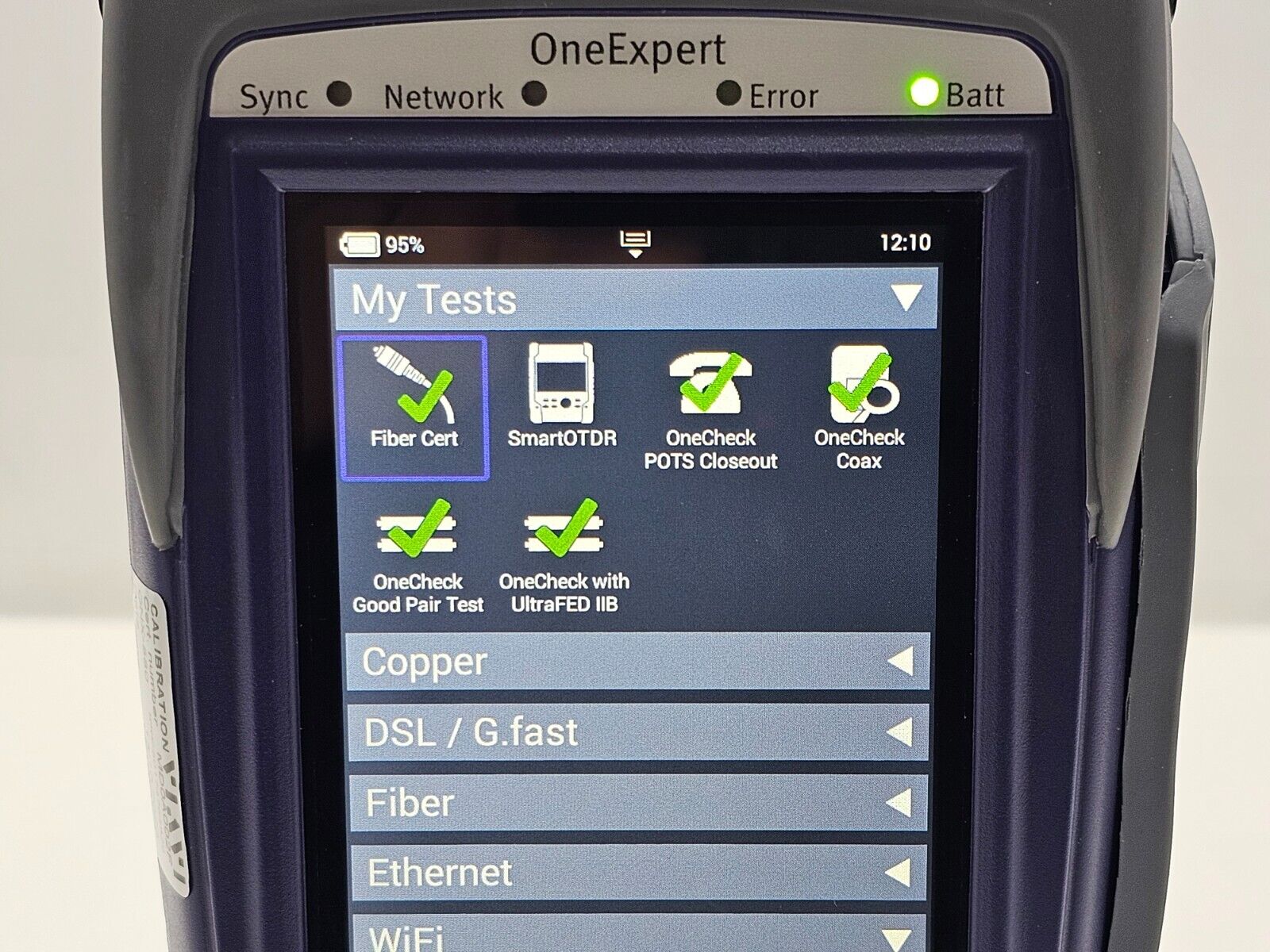 Viavi JDSU OneExpert ONX-580 ONX-BDCM-GFAST with Options