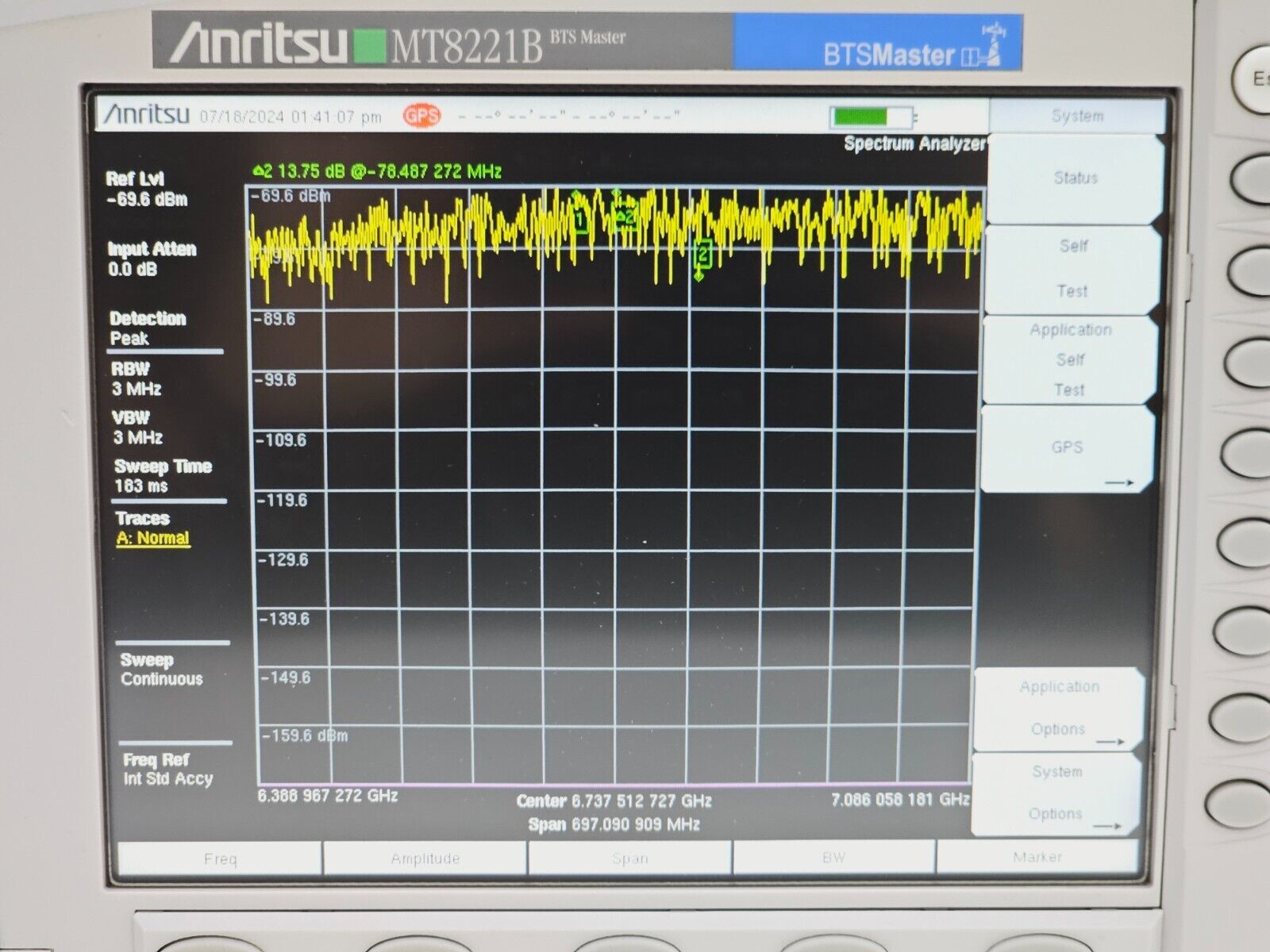 Anritsu MT8221B BTS Master 10/31/44/65