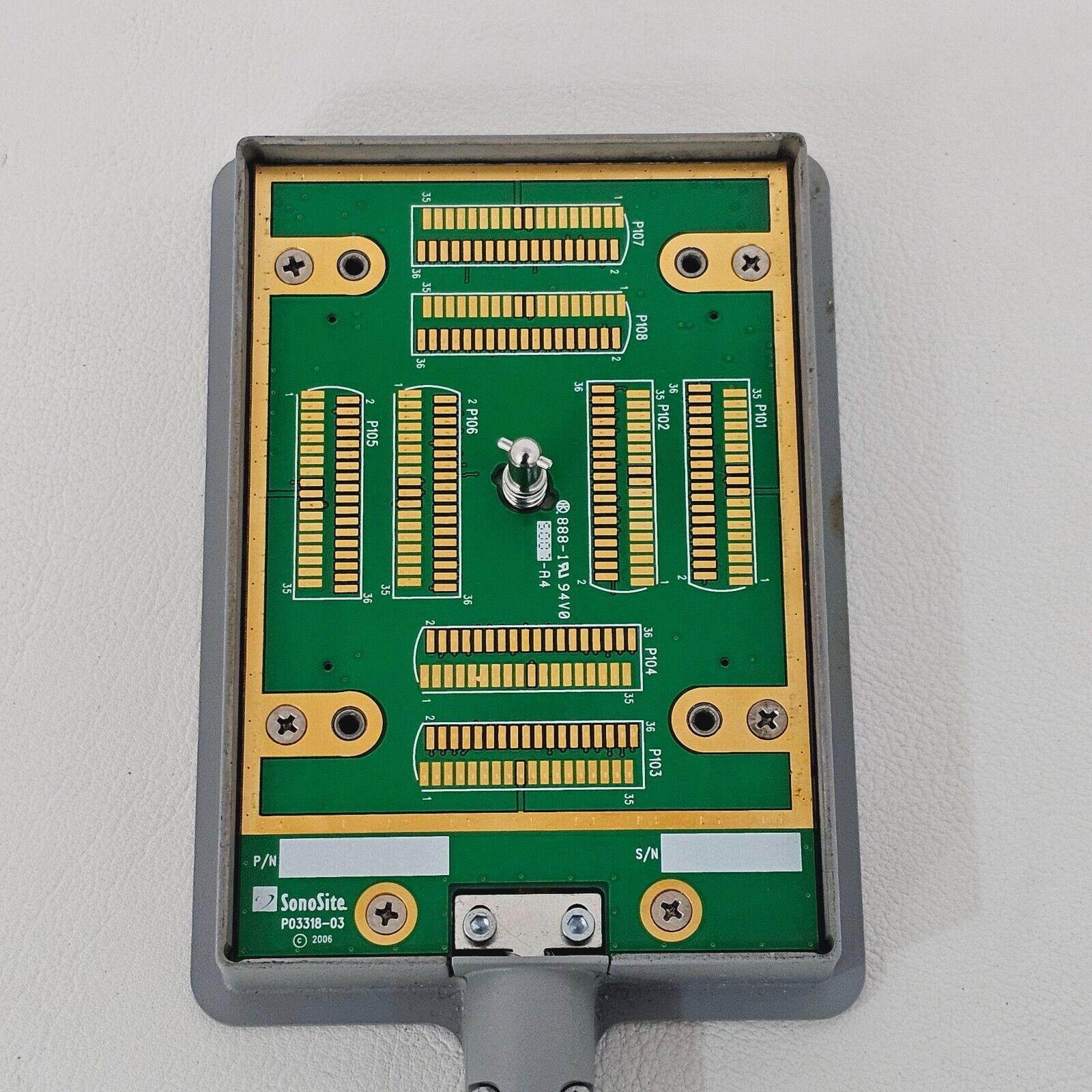 SonoSite MicroMaxx P07632-10 HFL38/13-6 MHz Transducer MFD 2008