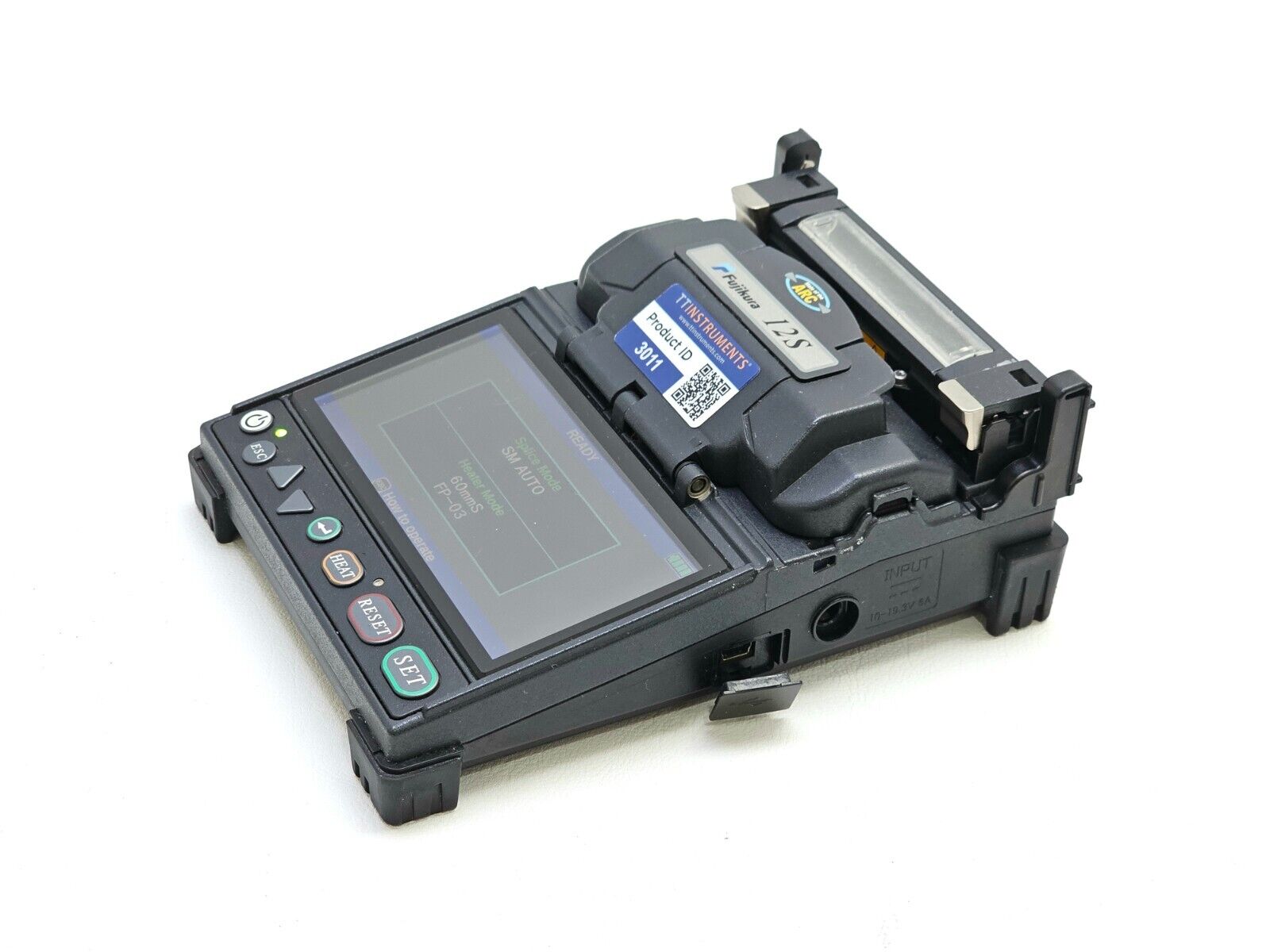 Fujikura 12S SM MM Fiber Fusion Splicer + CT-30 Cleaver & Fiber Holders ARC 1404