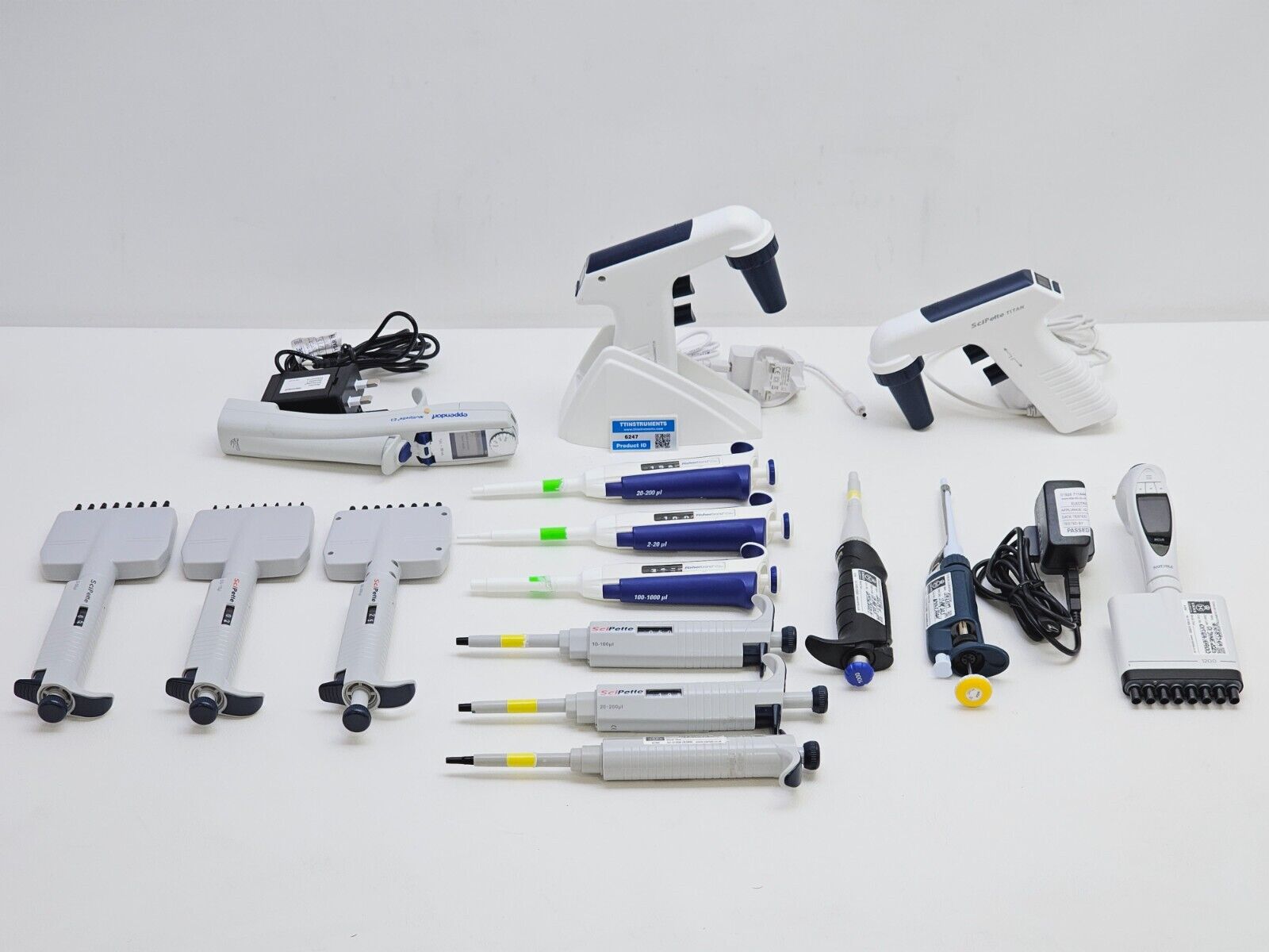 Job Lot 15x Pipettors (pipette controllers) SciPette Fisherbrand Gilson ErgoOne