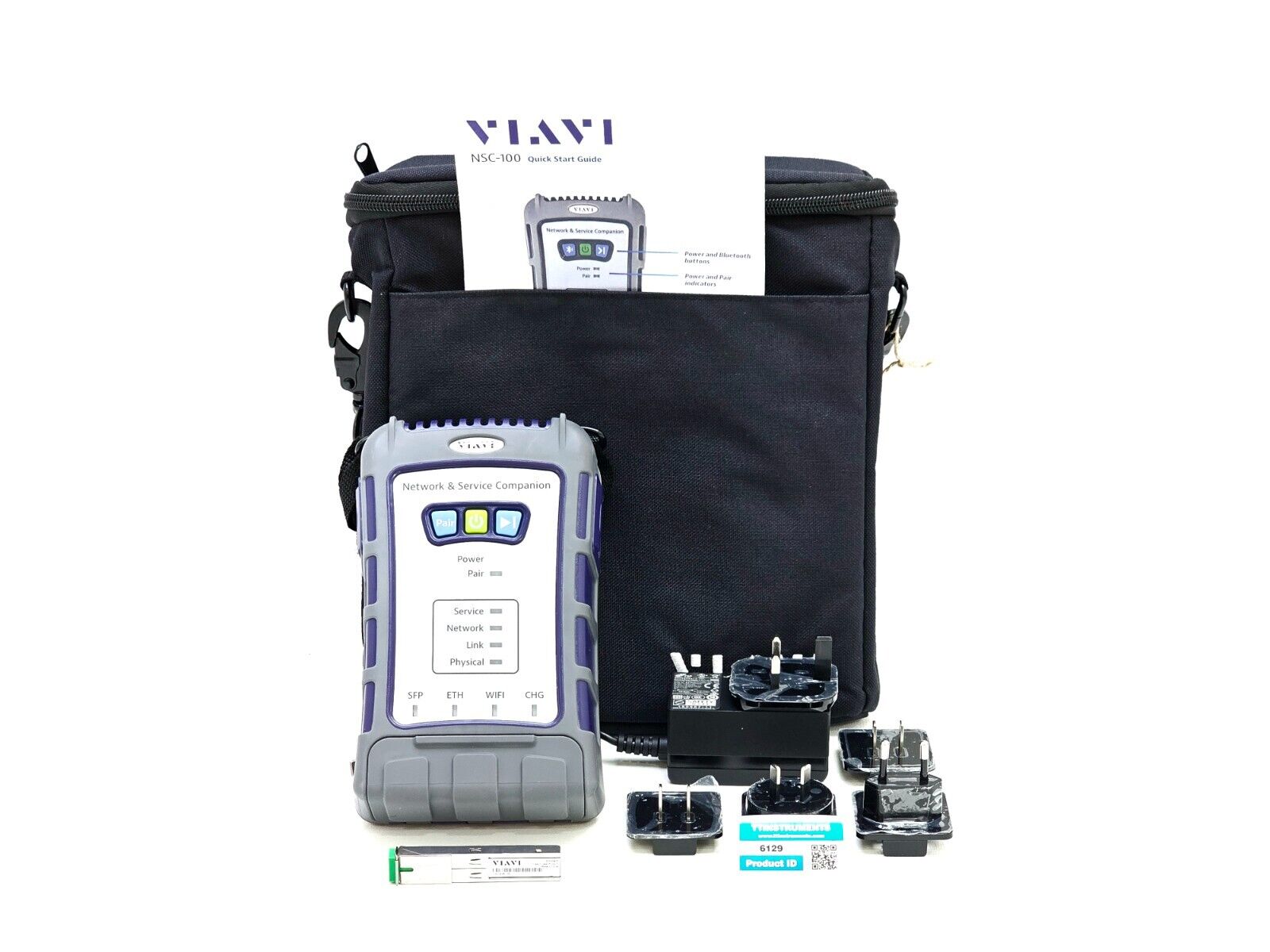 Viavi NSC-100 Network and Service Companion Loopback 10G & 1G Ethernet GPON WIFI