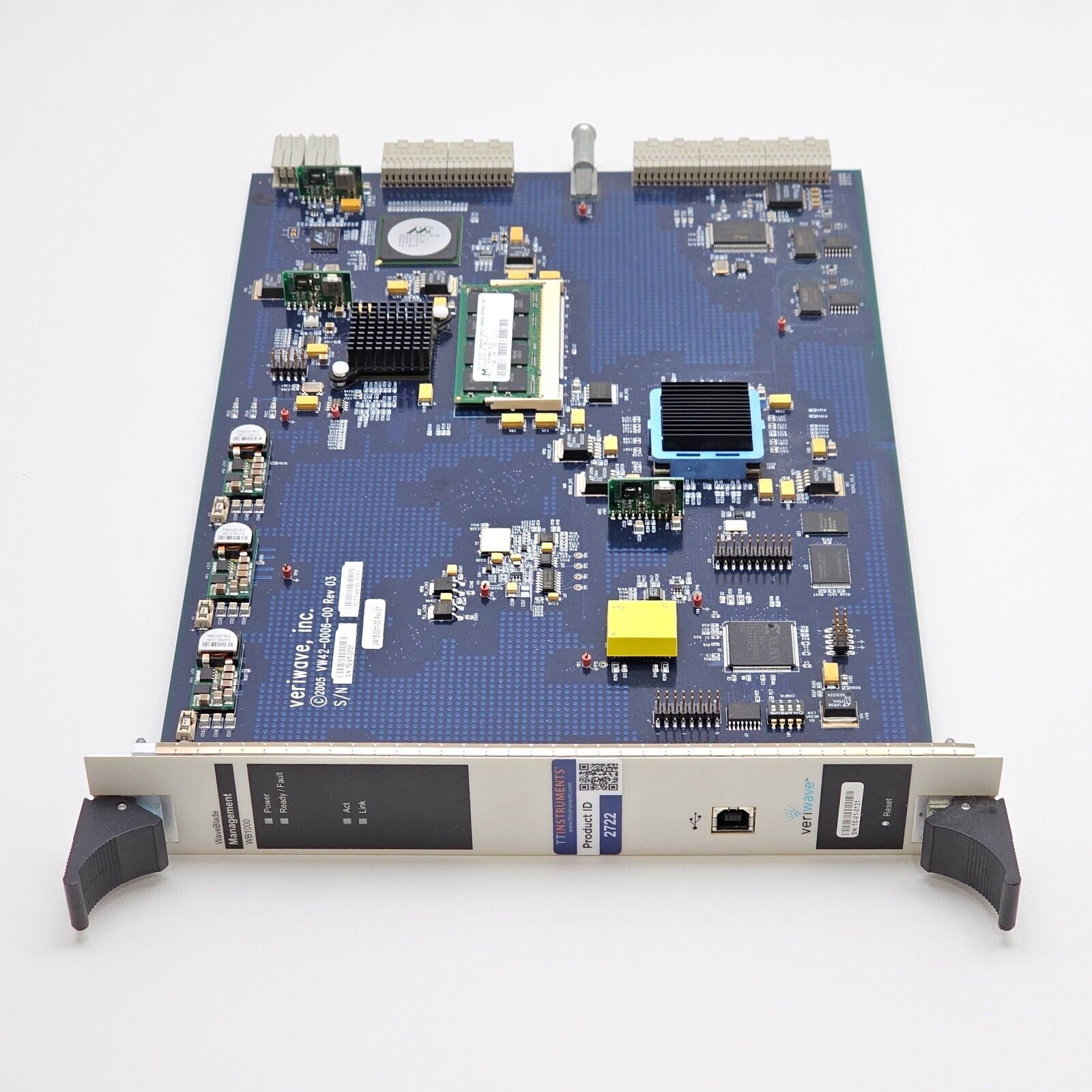 IXIA VeriWave WB1000 WaveBlade Management Module for WT20...