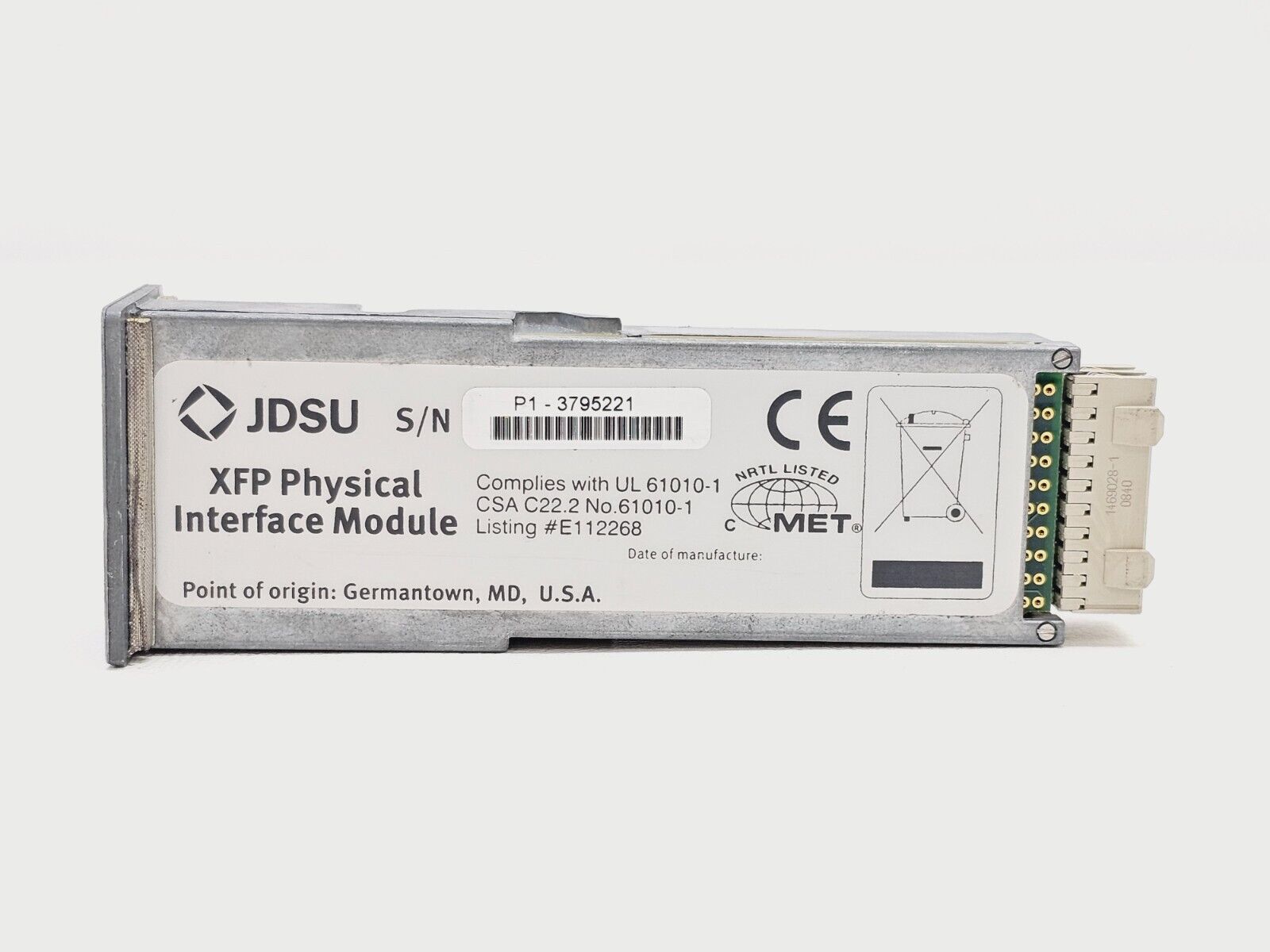 Viavi JDSU XFP & 2x SFP PIM-KIT Physical Interface Modules with Carry Bag