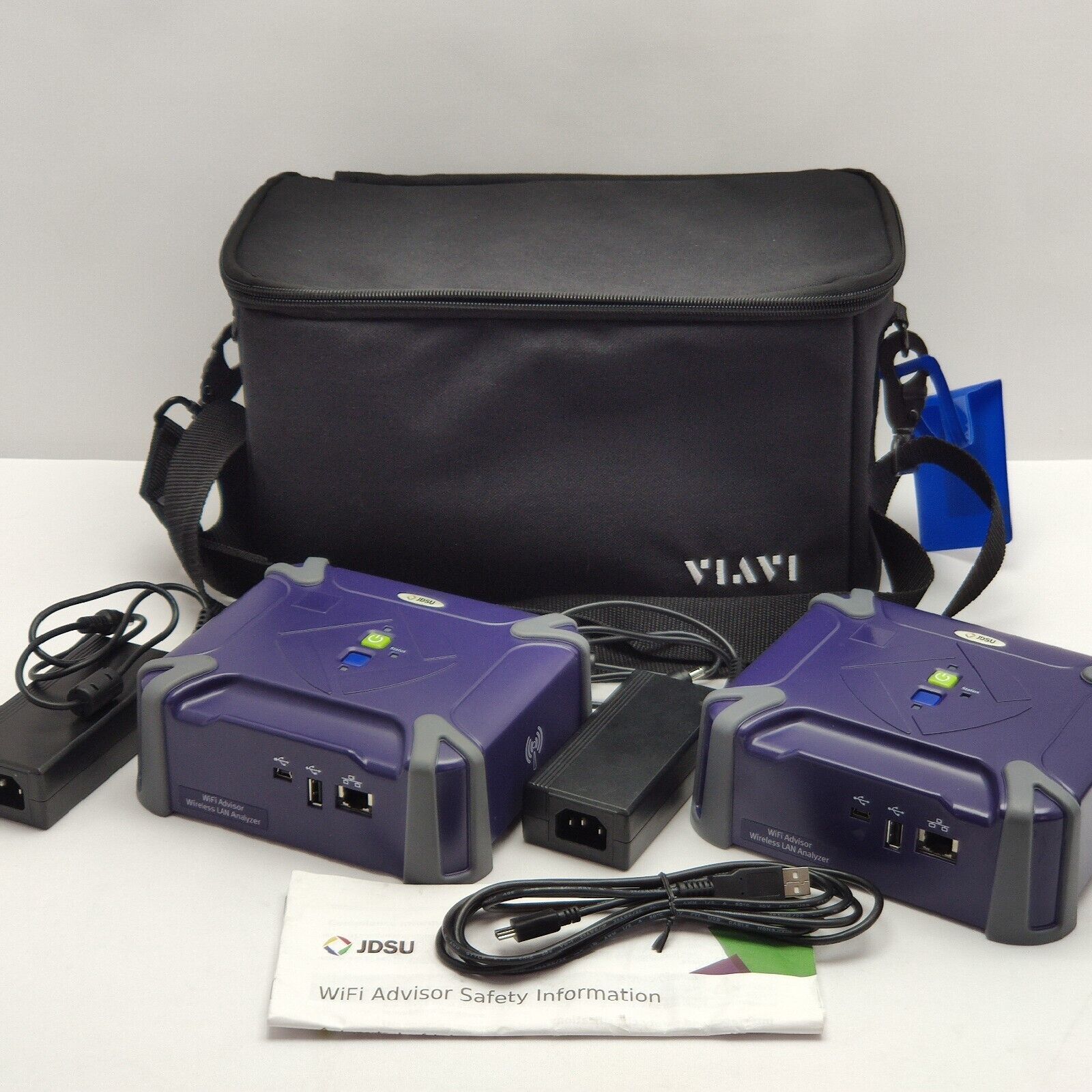 Viavi JDSU WiFi Advisor WFED-300AC LAN Analyzer (PAIR)