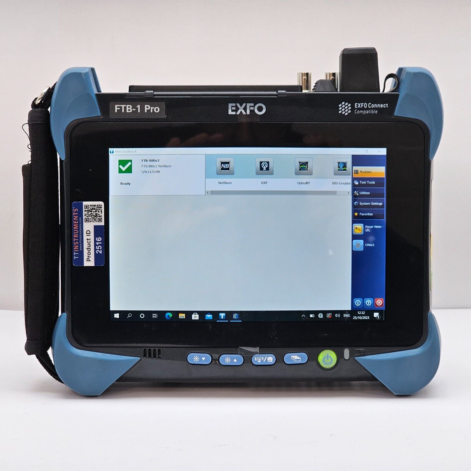 EXFO FTB-1 Pro w/ FTB-880v2 NetBlazer SDH SONET Tester