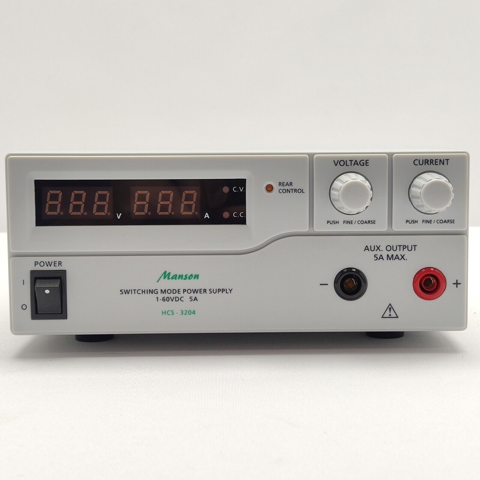 Manson Switching Mode Power Supply 1-60VDC 5A HCS-3204