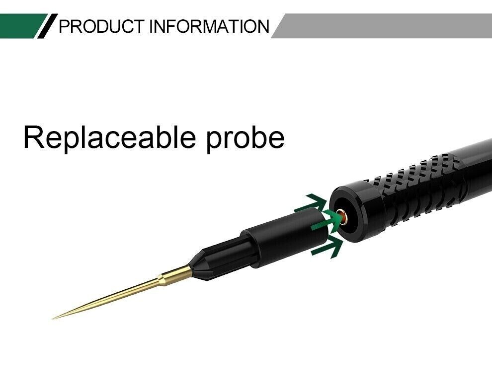 BST-050-JP Ultra Fine Soft Silicone 2000V 20A Multimeter Test Leads Probes