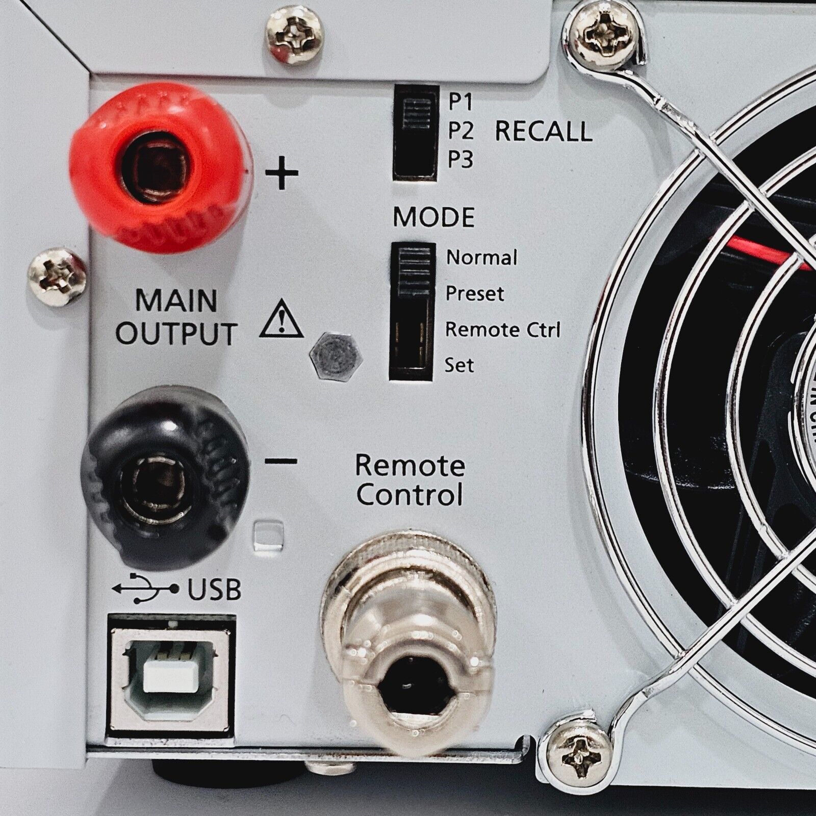 Manson Switching Mode Power Supply 1-60VDC 0-5A HCS-3204 Remote Programmable