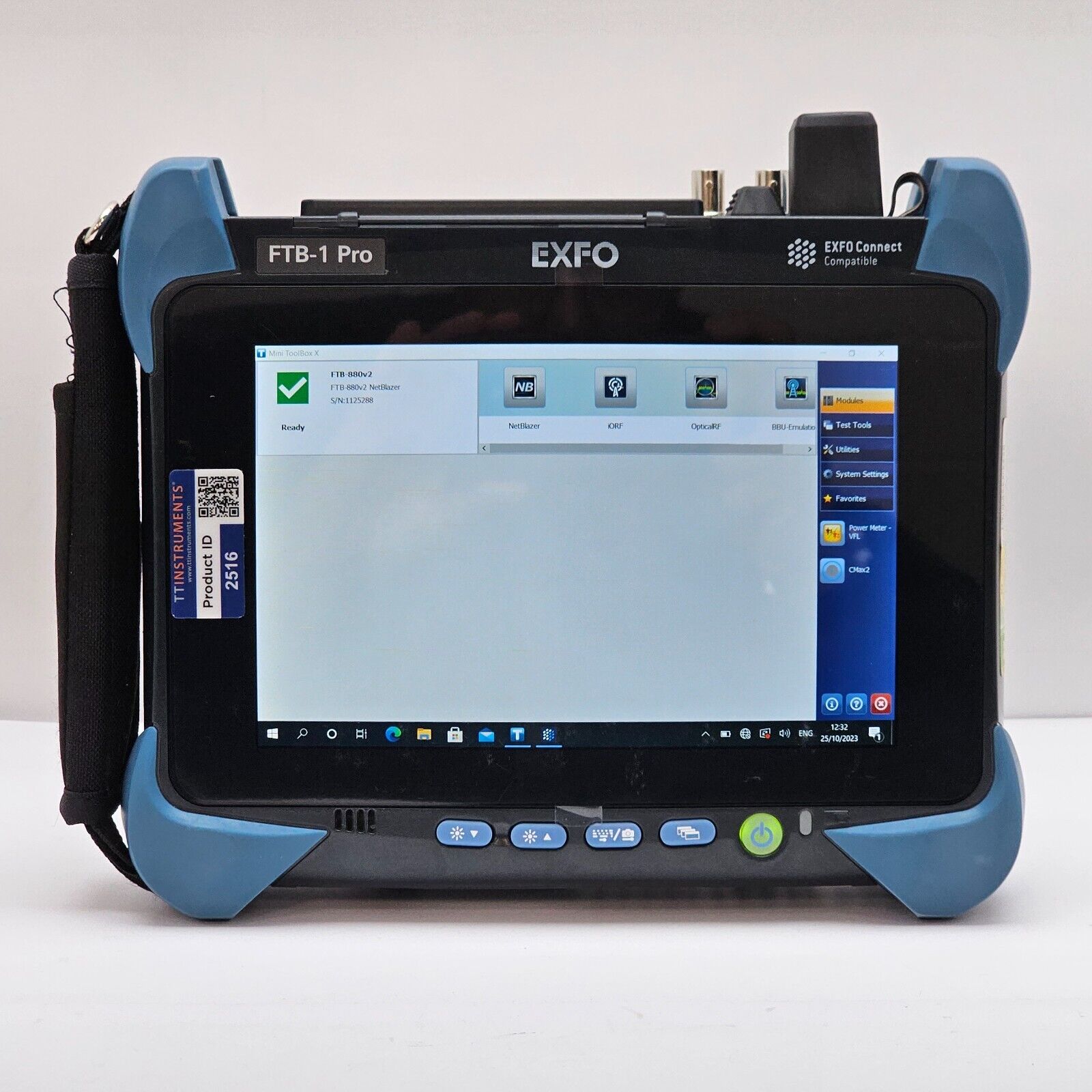 EXFO FTB-1 Pro w/ FTB-880v2 NetBlazer SDH SONET Tester