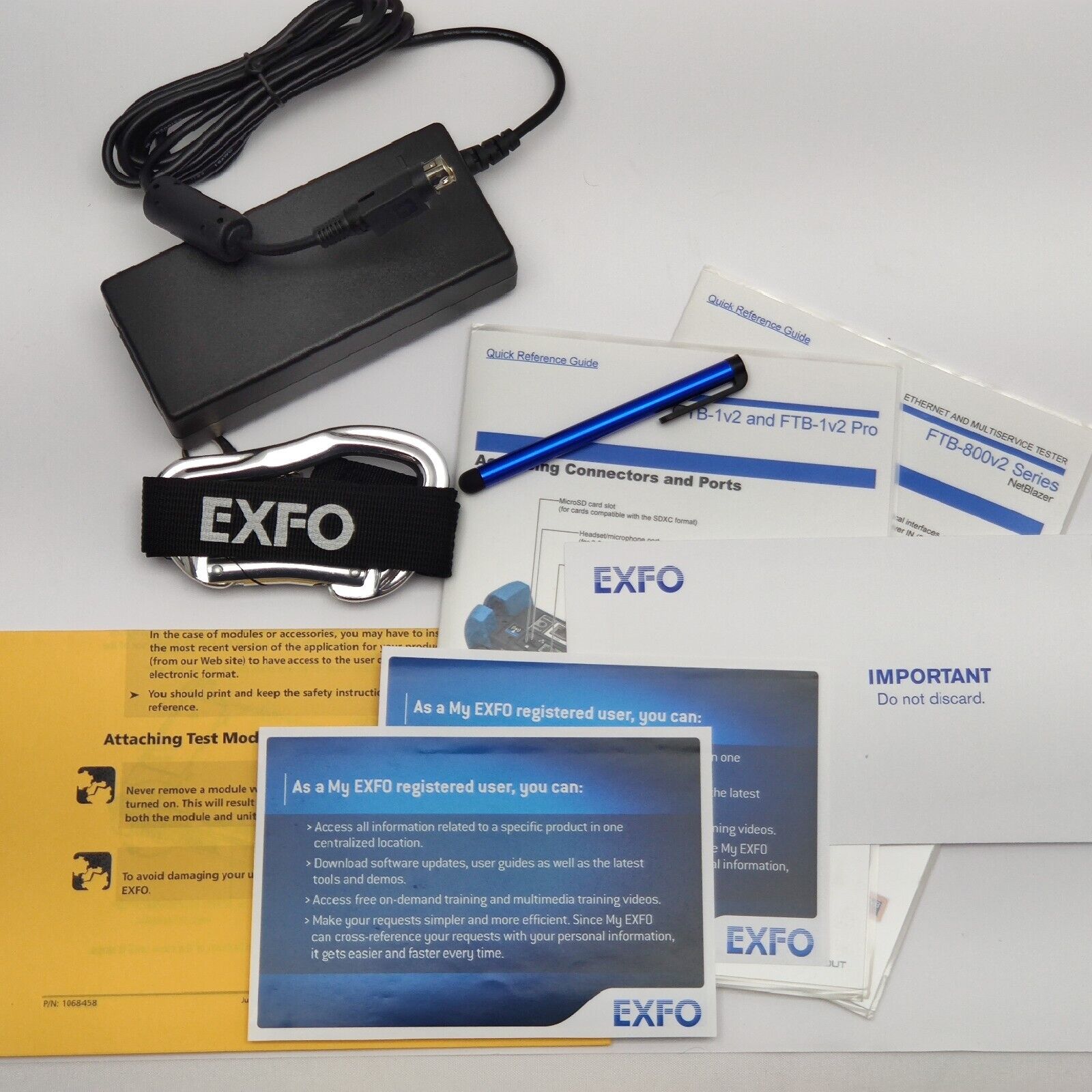 EXFO FTB-1 Pro w/ FTB-880v2 NetBlazer OTN ODU SDH SONET PDH L2-Transparency 52M