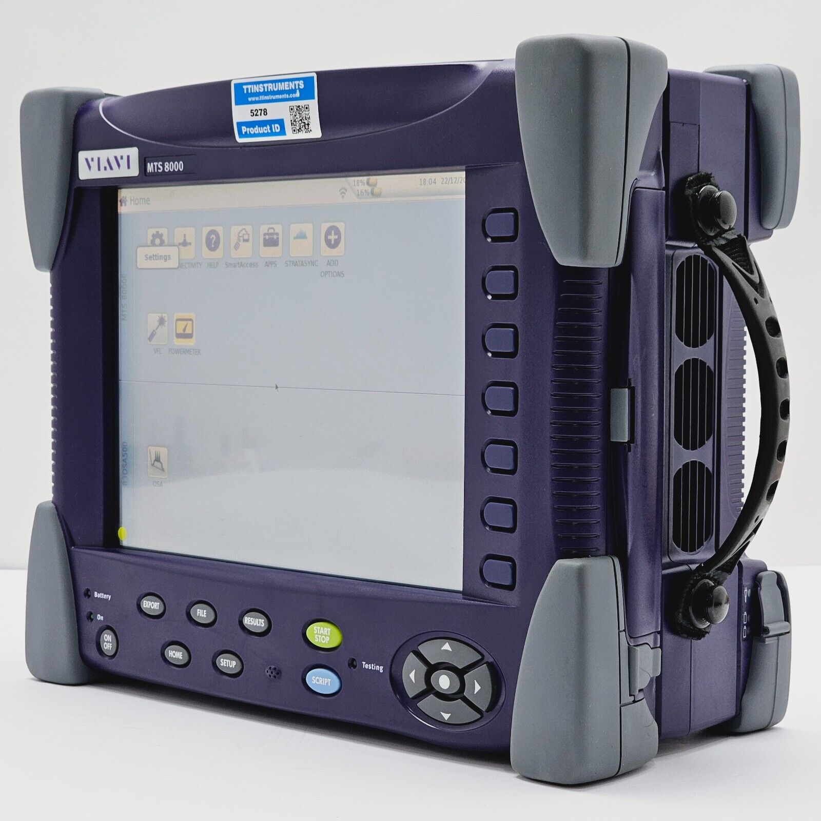 JDSU Viavi MTS 8000E VFL PM w/ OSA-500 2281/91.51 Optical DWDM Analyzer