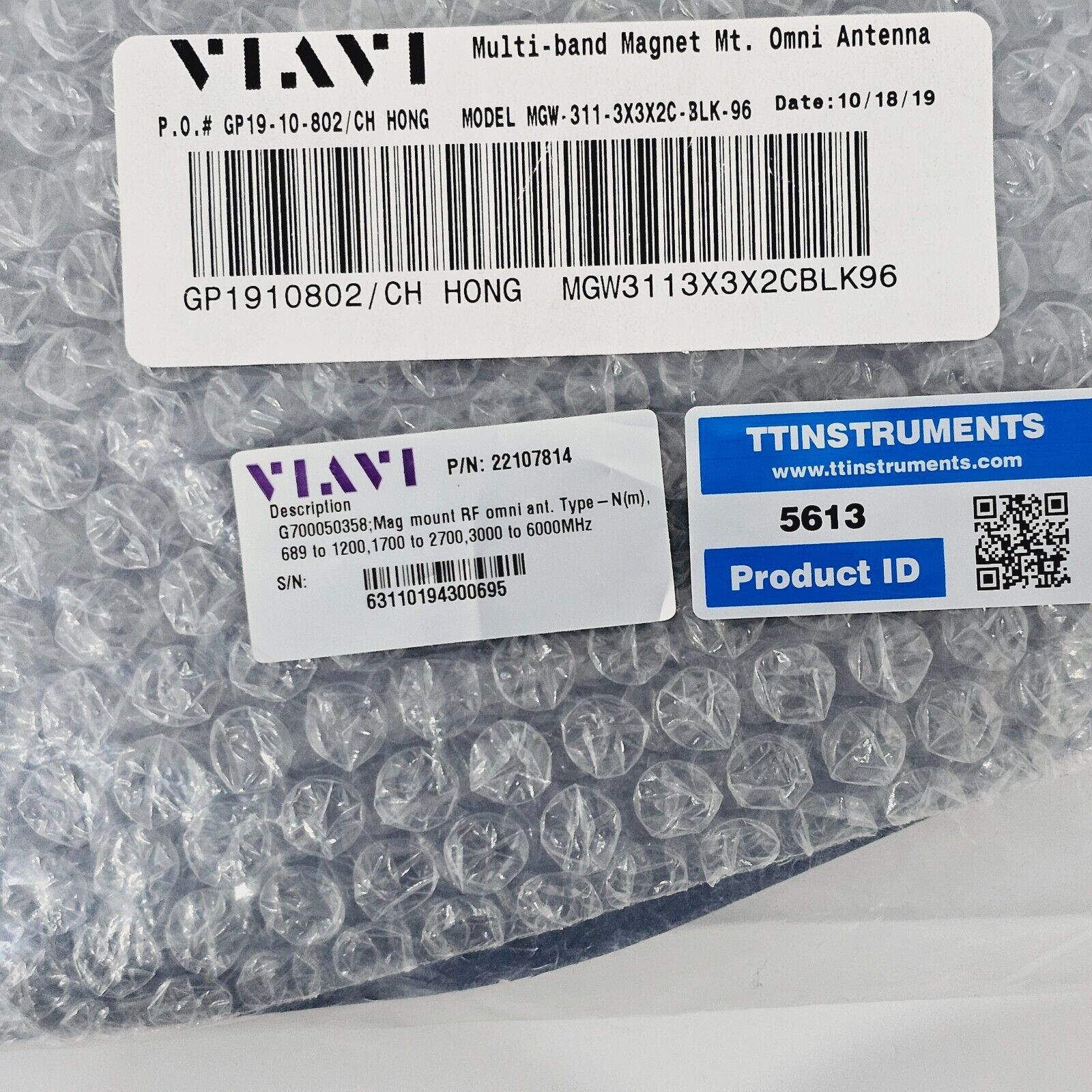 Viavi G700050367 Log Periodic Antenna 650-6000 MHz v2