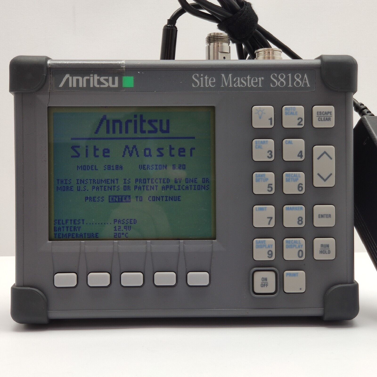 Anritsu S818A Site Master Cable & Antenna Analyzer 3.3GHz-18GHz