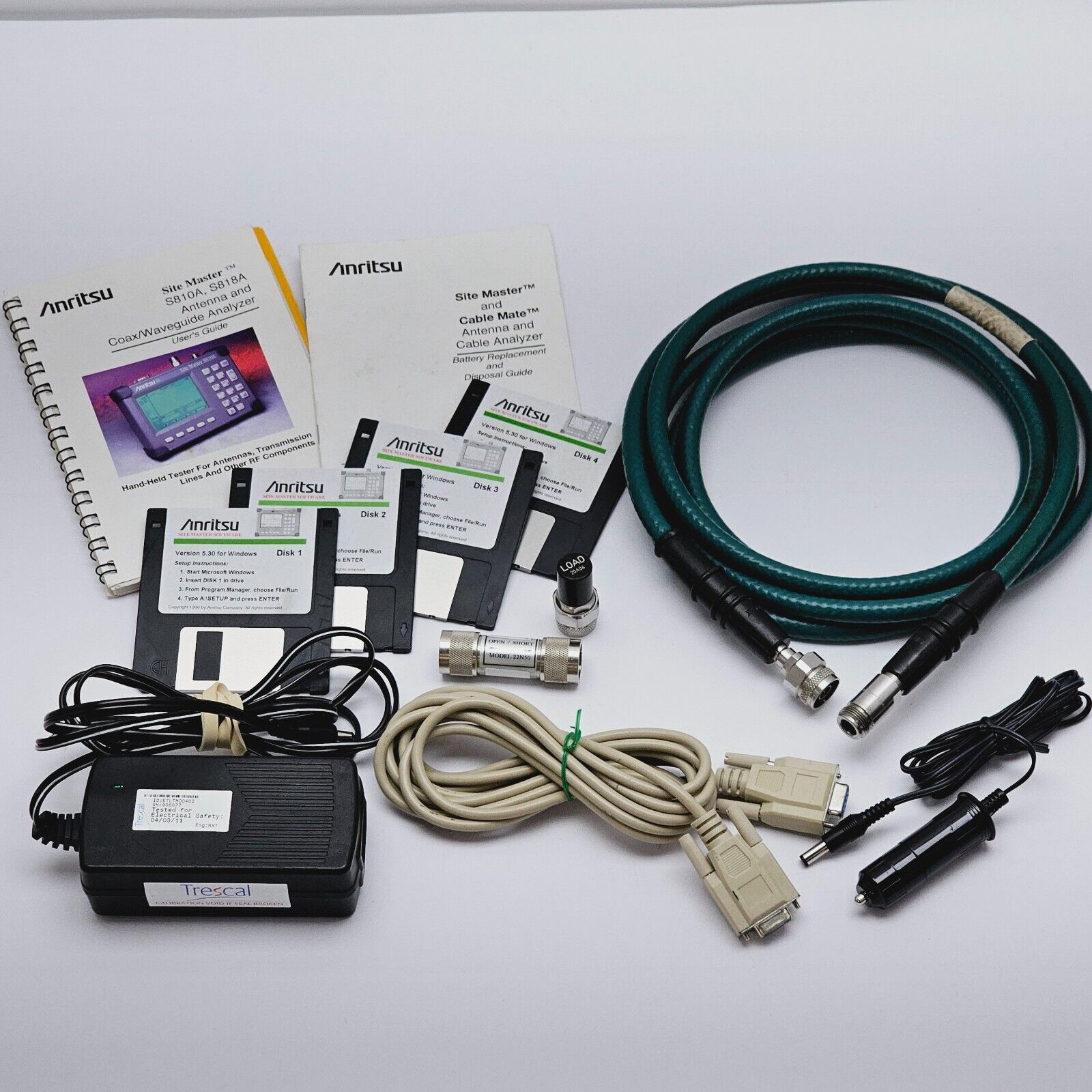 Anritsu S818A Site Master Cable & Antenna Analyzer w/ Option 5 3.3 GHz - 18 GHz