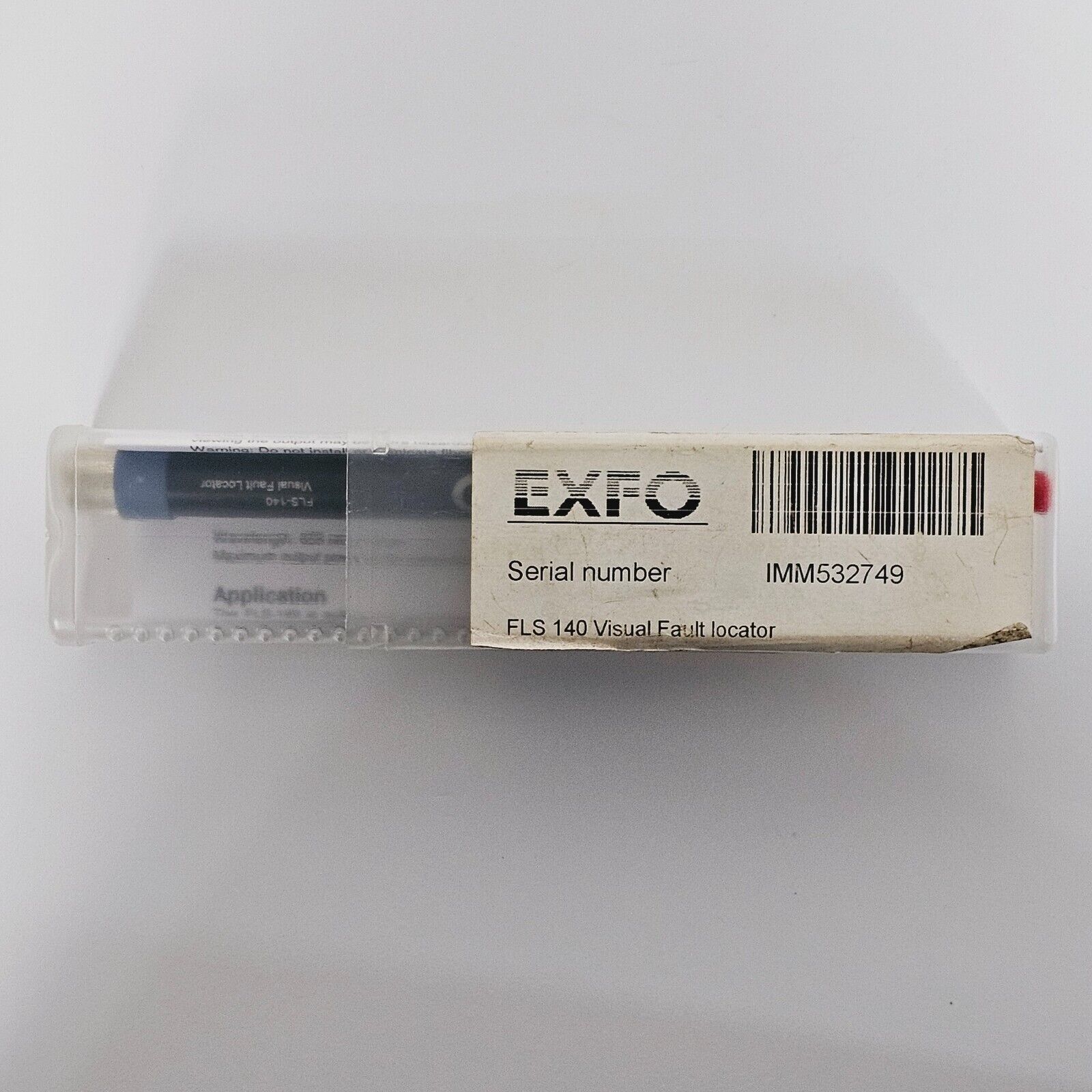 EXFO FLS-140 Visual Fault Locator w/ 2.5mm Universal Connector