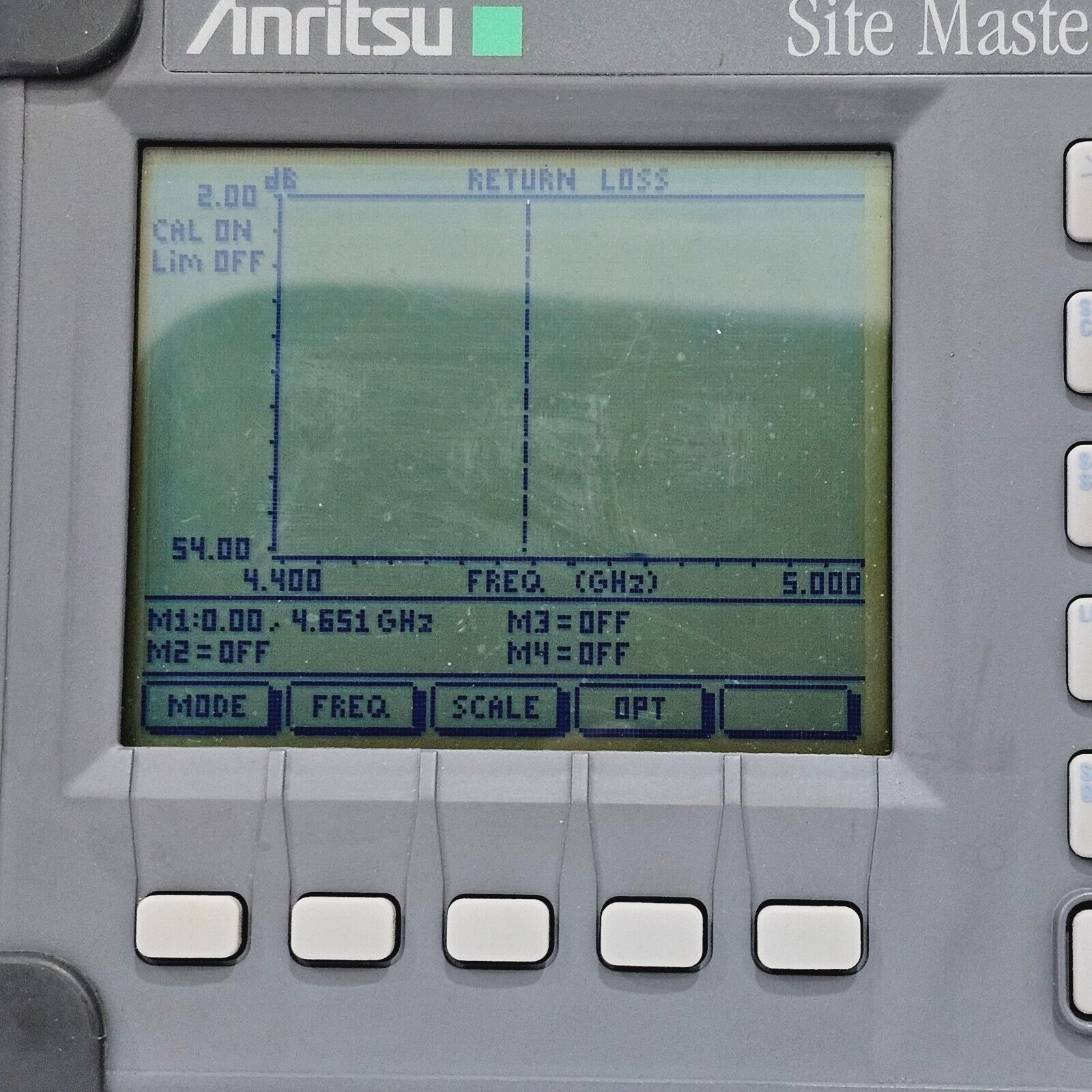 Anritsu S818A Site Master Cable & Antenna Analyzer 3.3 GHz - 18 GHz w/ Option 5