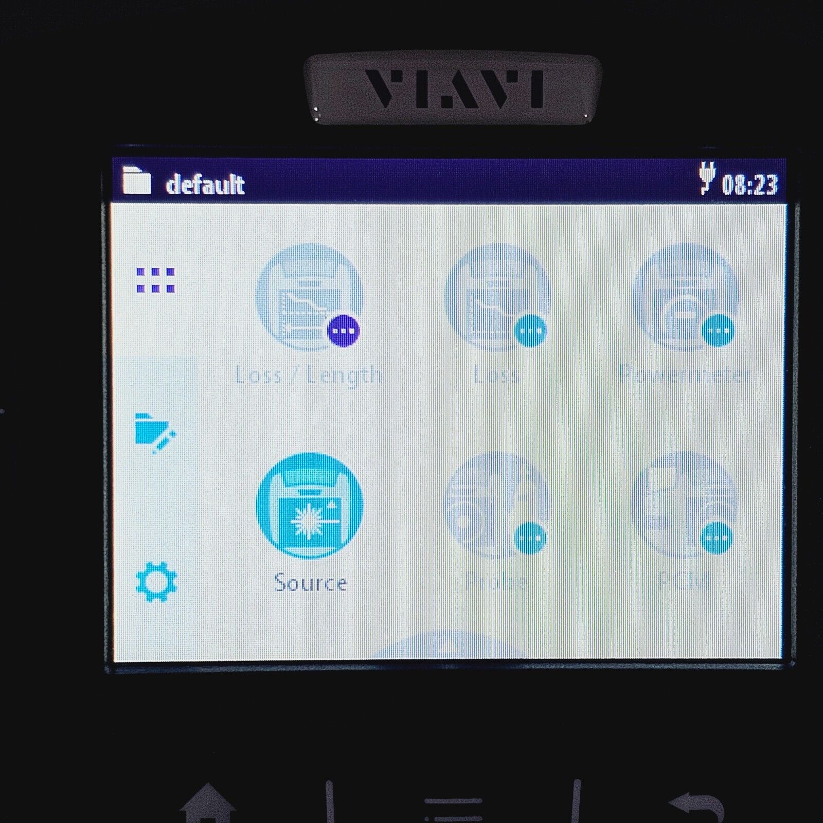 Viavi JDSU OLTS-85P QUAD Loss Test Set & PC Microscope 2326/15 SM MM