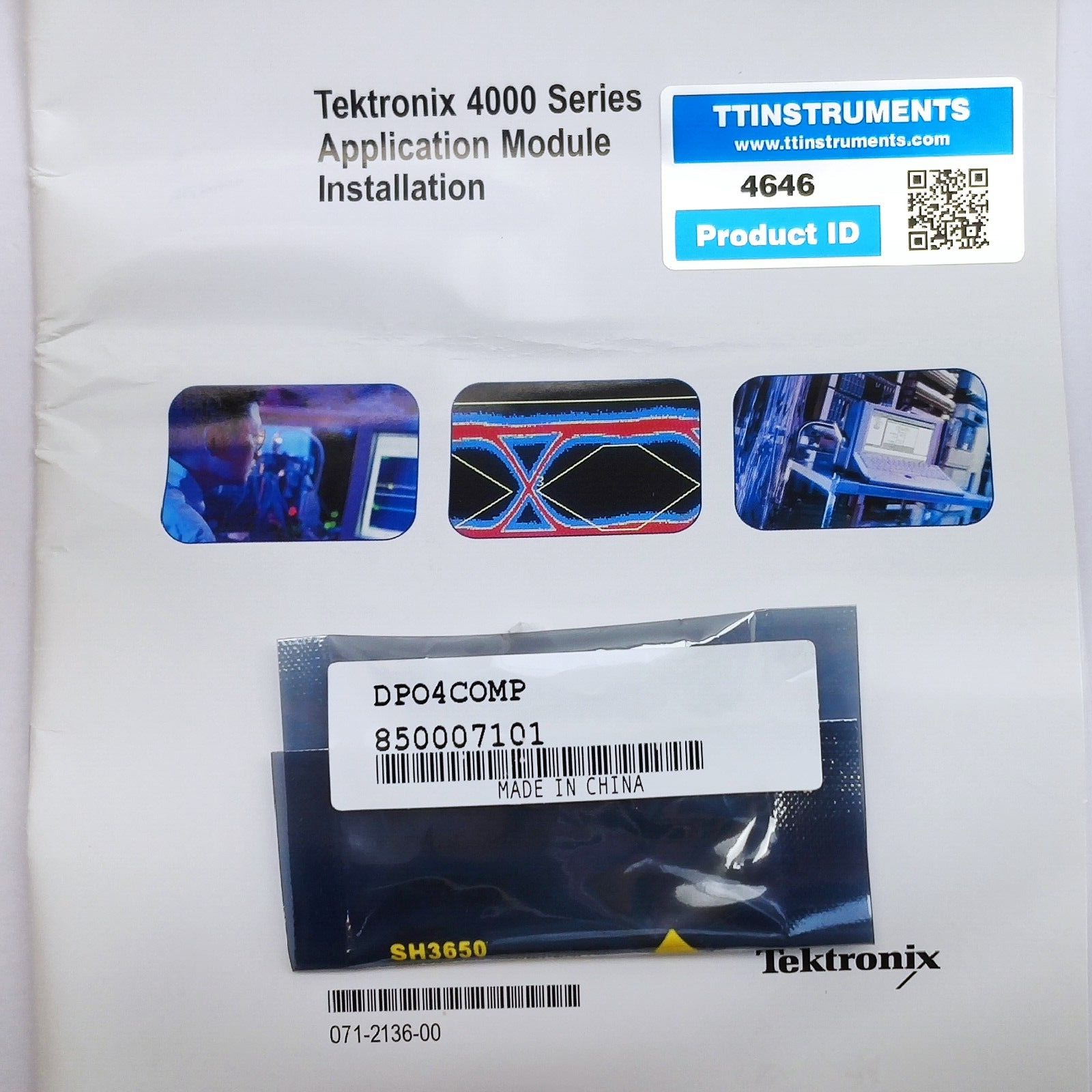 Tektronix DPO4COMP Computer Serial Triggering & Analysis DPO 4COMP