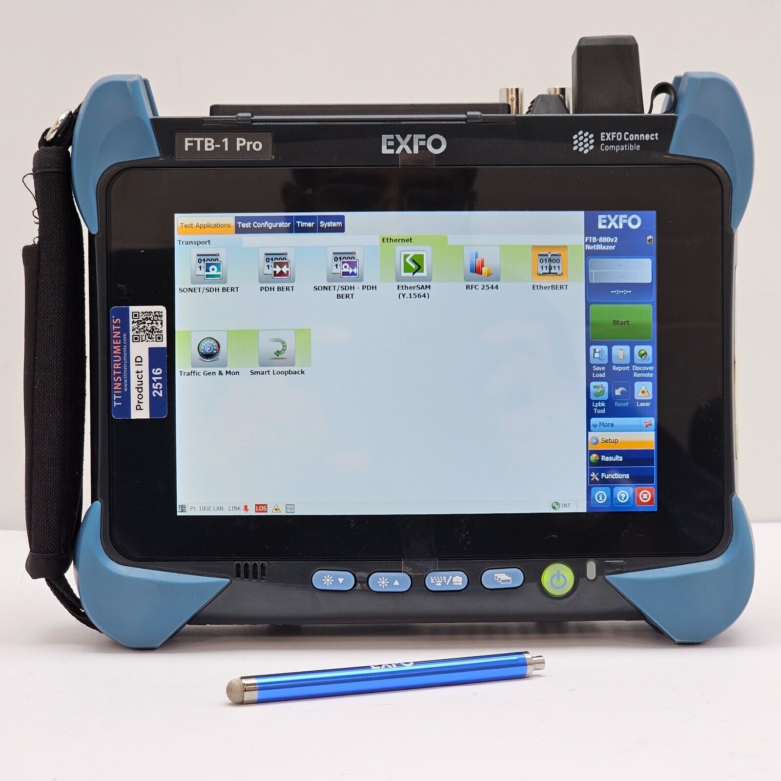 EXFO FTB-1 Pro w/ FTB-880v2 NetBlazer SDH SONET Tester