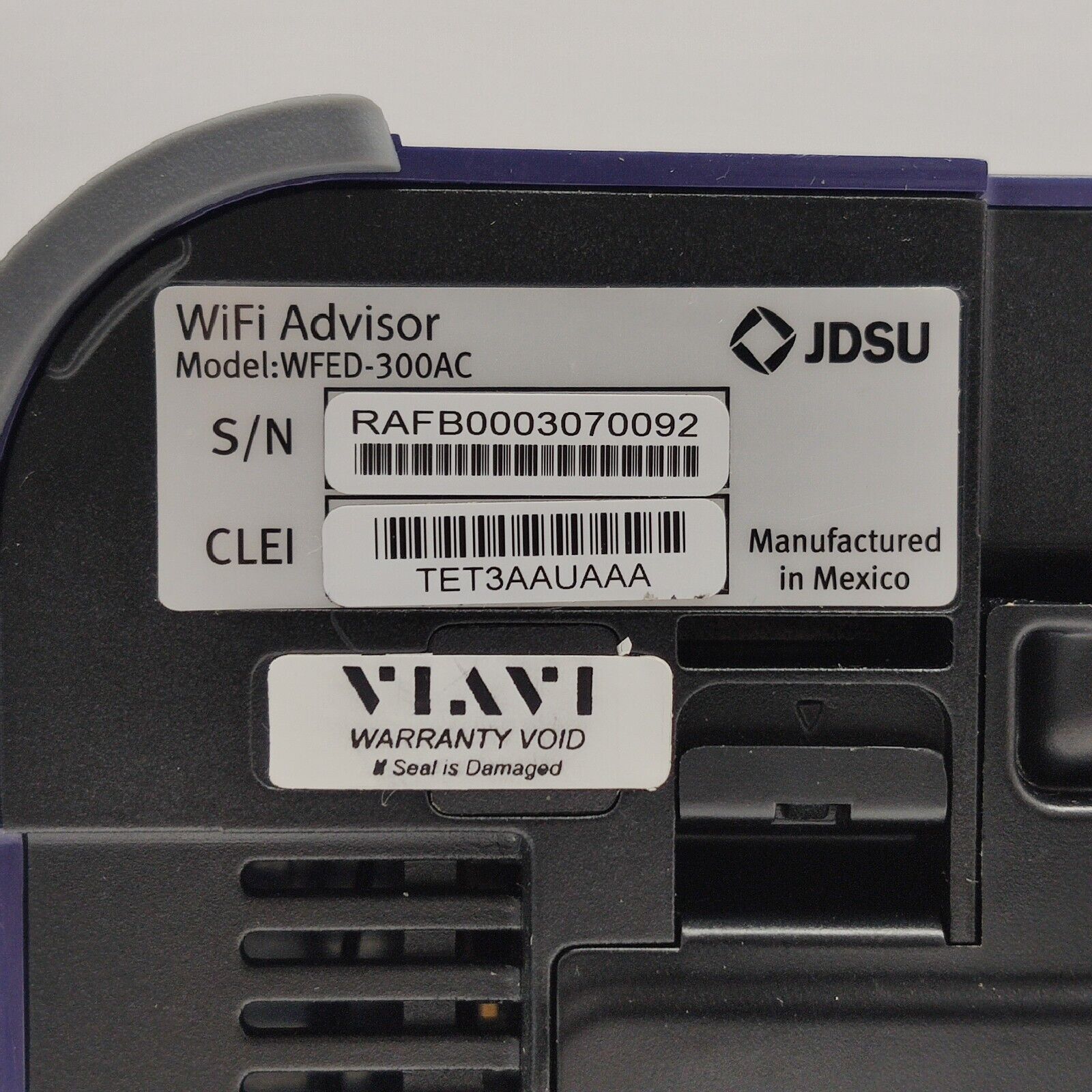 Viavi JDSU WiFi Advisor WFED-300AC LAN Analyzer (PAIR)