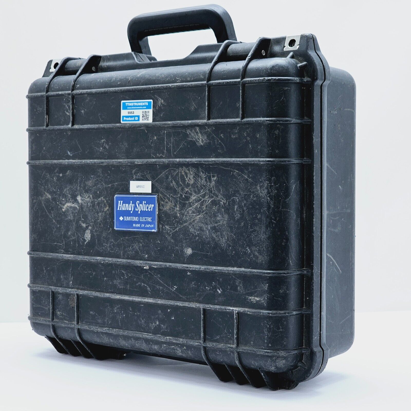 Hard Plastic Carry Transit Case with Foam Ext. Dimensions Approx. 46/42/14 cm